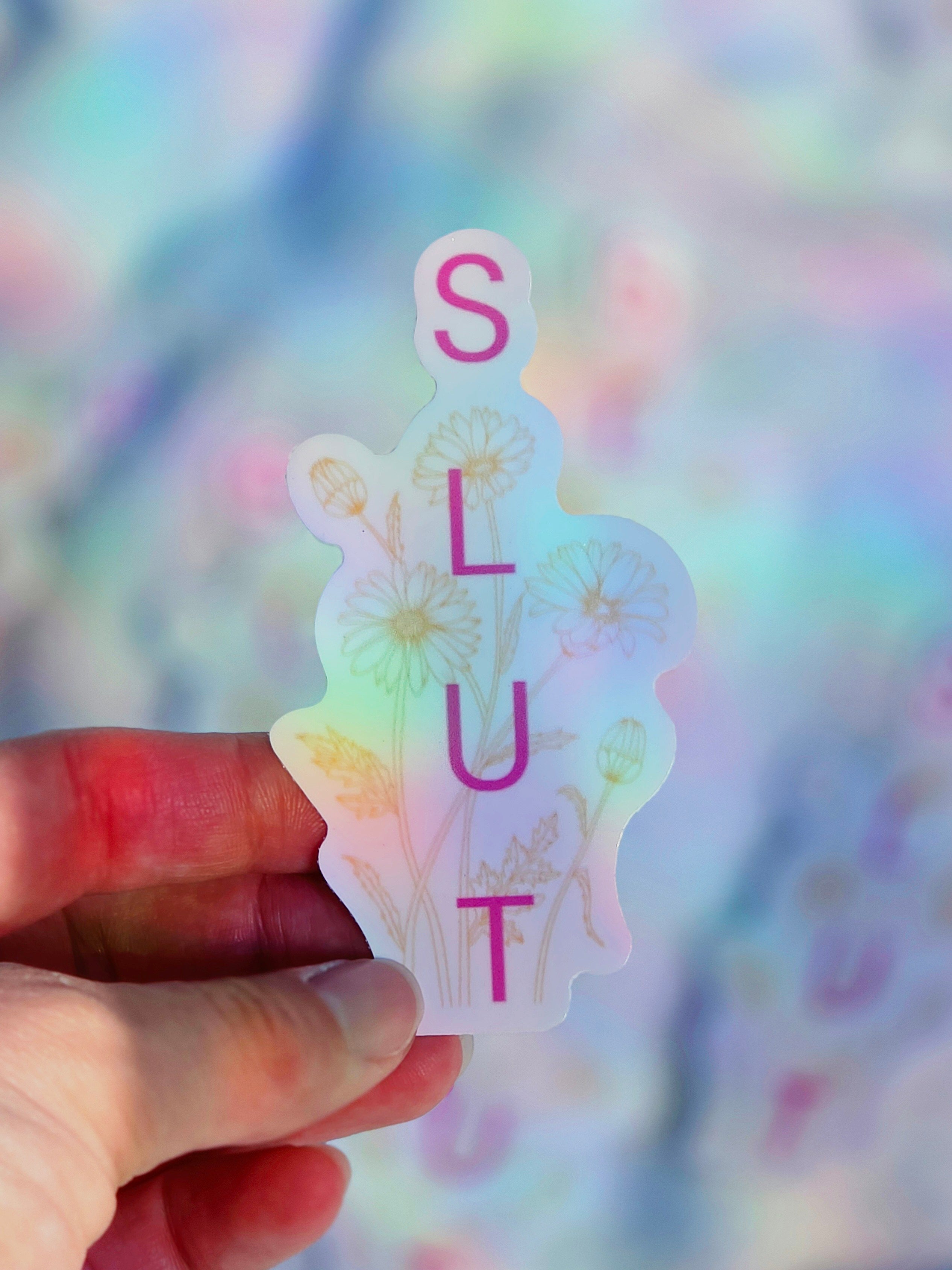 Plant SLUT Sticker